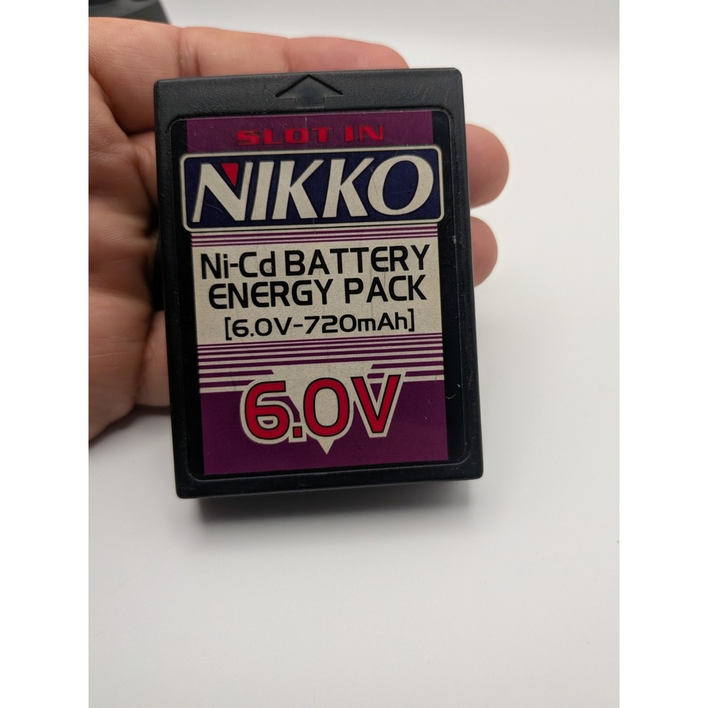 Nikko 6.0V NiCd 720mAh Battery Energy Pack w/ 6.0V 4-Hour Charger - Picture 4 of 9